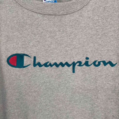 チャンピオン Champion MADE IN USA スクリプトロゴ 霜降りTシャツ メンズ import:XL
