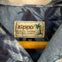 ジッポ ZIPPO リネン混 総柄 アロハシャツ オープンカラーシャツ メンズ JPN:M