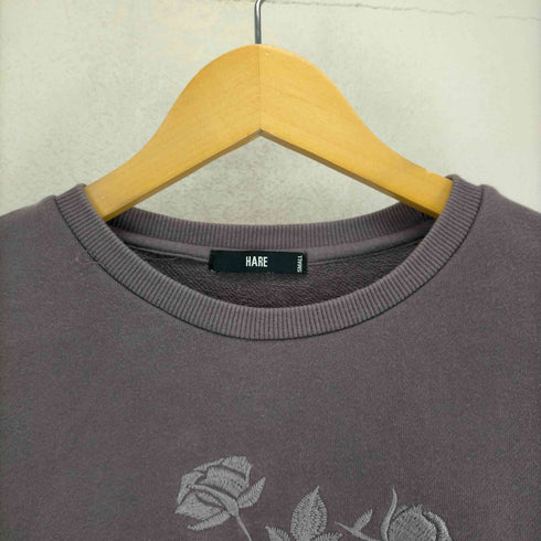 ハレ HARE 薔薇刺繍スウェット メンズ JPN:S