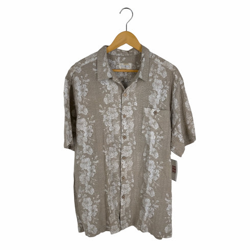 総柄 レーヨンアロハシャツ オープンカラーシャツ メンズ JPN:XL