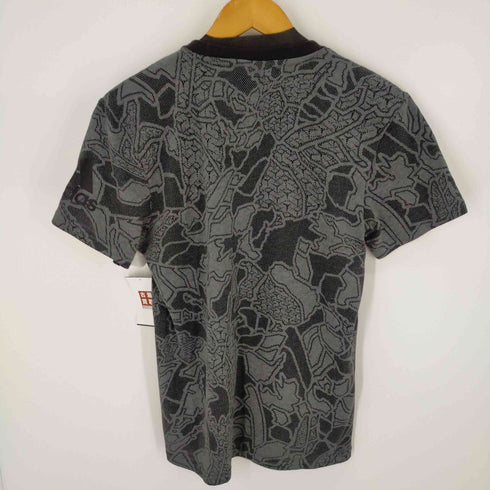 アディダス adidas all blacks 総柄カットソー メンズ import:M
