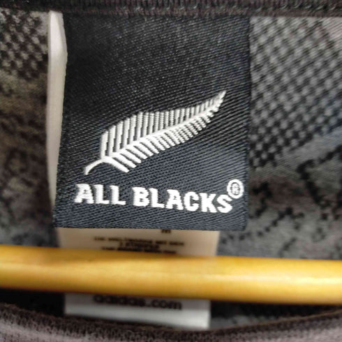 アディダス adidas all blacks 総柄カットソー メンズ import:M