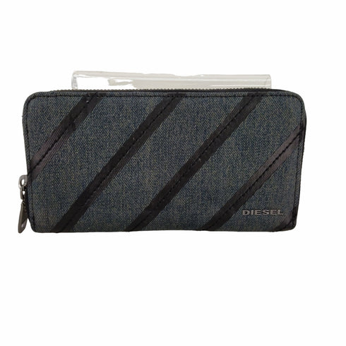 ディーゼル DIESEL ラウンドファスナー デニム ウォレット wallet DENIM メンズ ONE SIZE