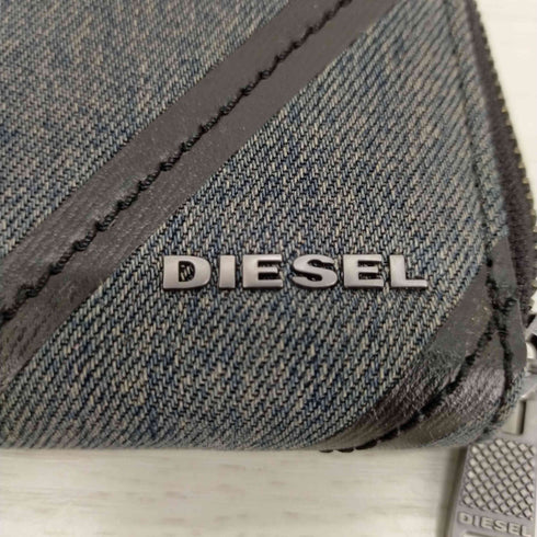 ディーゼル DIESEL ラウンドファスナー デニム ウォレット wallet DENIM メンズ ONE SIZE