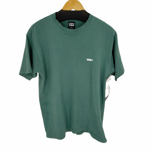 オベイ OBEY スモールロゴS/S TEE メンズ import:S
