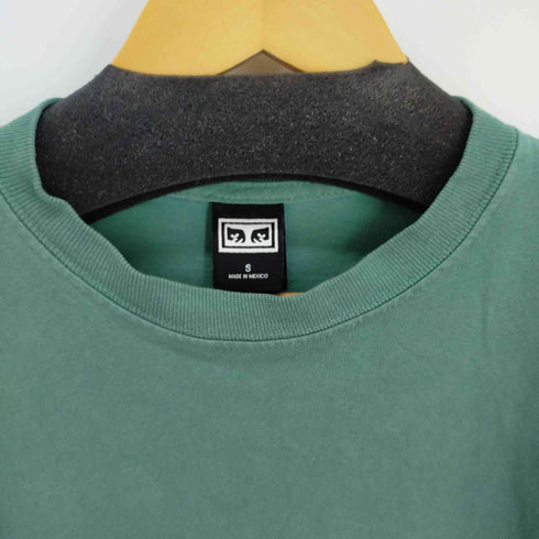 オベイ OBEY スモールロゴS/S TEE メンズ import:S