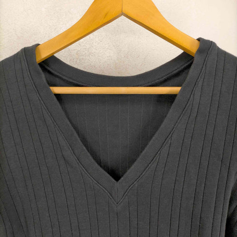 ジェーンスミス JANE SMITH Vネックリブニット レディース ONE SIZE