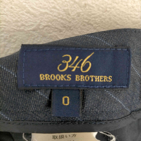 ブルックスブラザーズ 346 BROOKS BROTHERS ウールストライプスラックスパンツ レディース