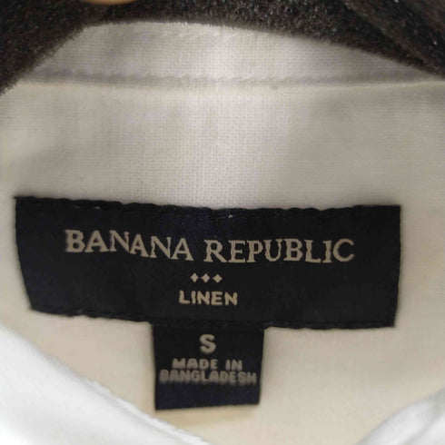 バナナリパブリック BANANA REPUBLIC リネン100%シャツ メンズ import:S
