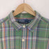 ポロバイラルフローレン Polo by RALPH LAUREN 90S 2ポケット コットン チェック L/S シャツ メンズ import:L