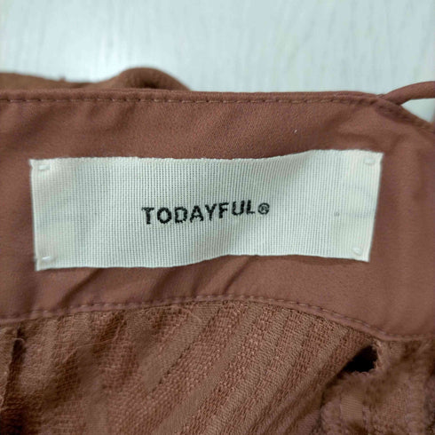トゥデイフル TODAYFUL ジャガードキャミワンピース レディース