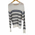 ユニフォームエクスペリメント uniform experiment 22SS PANELED BORDER CREWNECK KNIT メンズ JPN:3