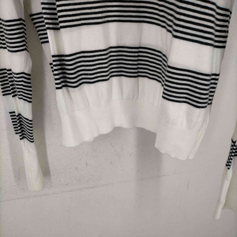 ユニフォームエクスペリメント uniform experiment 22SS PANELED BORDER CREWNECK KNIT メンズ JPN:3