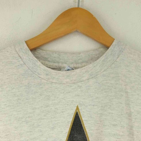 S ALEM 90s USA製 VANDERBILT 染み込みプリント クルーネックTシャツ メンズ JPN:M