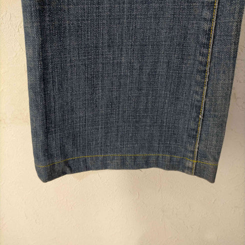 PAPERDENIM&CLOTH MADE IN USA リペアデザイン ローライズブーツカットデニム メンズ 26