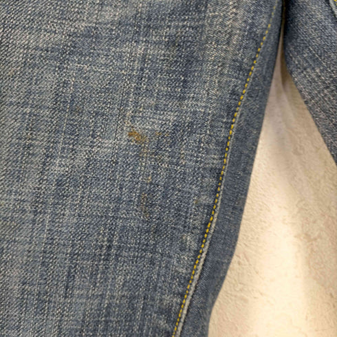 PAPERDENIM&CLOTH MADE IN USA リペアデザイン ローライズブーツカットデニム メンズ 26