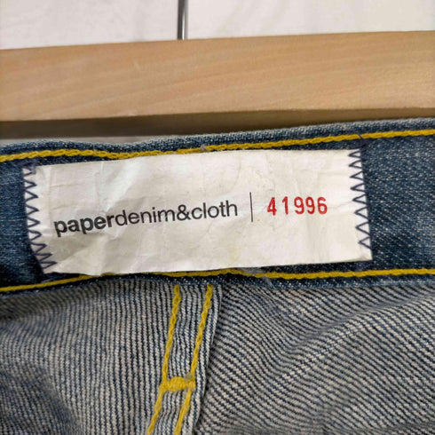 PAPERDENIM&CLOTH MADE IN USA リペアデザイン ローライズブーツカットデニム メンズ 26