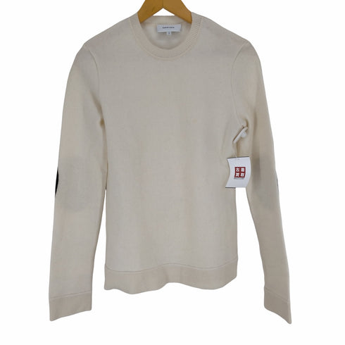 カルヴェン CARVEN ウールエルボーパッチニット レディース JPN:S
