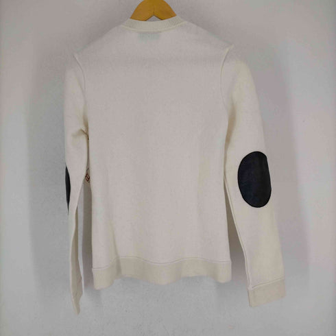 カルヴェン CARVEN ウールエルボーパッチニット レディース JPN:S