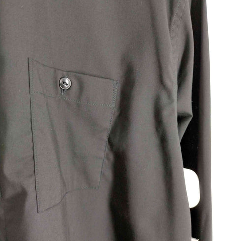 グローバルワーク GLOBAL WORK 長袖バンドカラーシャツ ノーカラーシャツ メンズ JPN:M