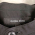 グローバルワーク GLOBAL WORK 長袖バンドカラーシャツ ノーカラーシャツ メンズ JPN:M