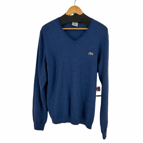 ラコステ LACOSTE ワニワッペン Vネックニット メンズ