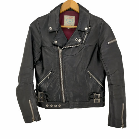 アンダーカバー UNDERCOVER 08AW ルイスレザー型ダブルライダース カウレザー レディース JPN:2