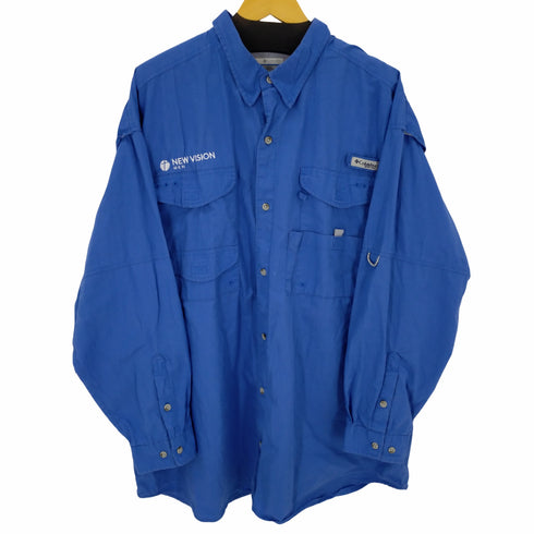 コロンビアスポーツウェア Columbia Sportswear PFG フィッシングシャツ フラップポケット メンズ XXL