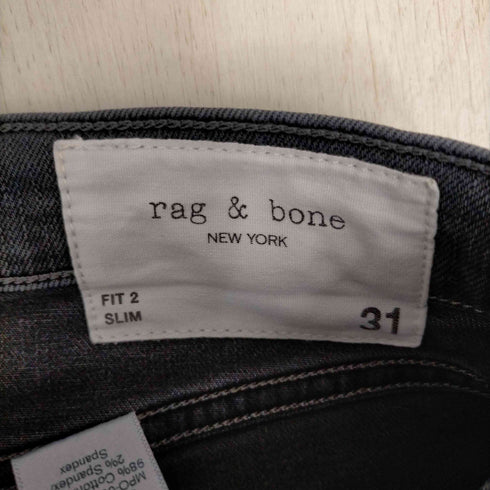 ラグアンドボーン rag & bone fit2 slim スキニーデニムパンツ メンズ 31
