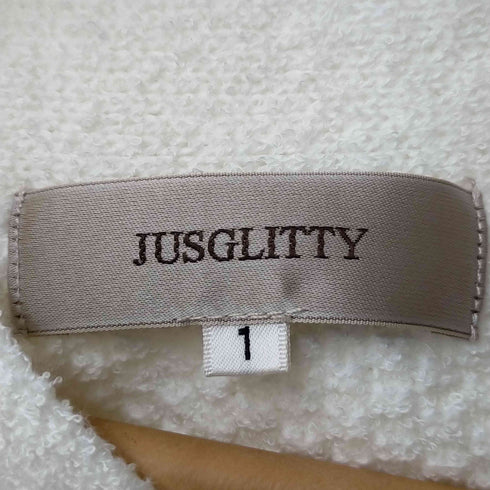 ジャスグリッティー JUSGLITTY ニットツイードベスト×タイトスカートSET レディース 1