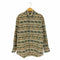 ウールリッチ WOOLRICH 00S~ ペルー製 ネイティブ柄 アニマル ボタンダウンフランネルシャツ メンズ import:M