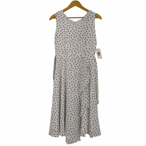 ジャスグリッティー JUSGLITTY ドットラッフルワンピース レディース 2