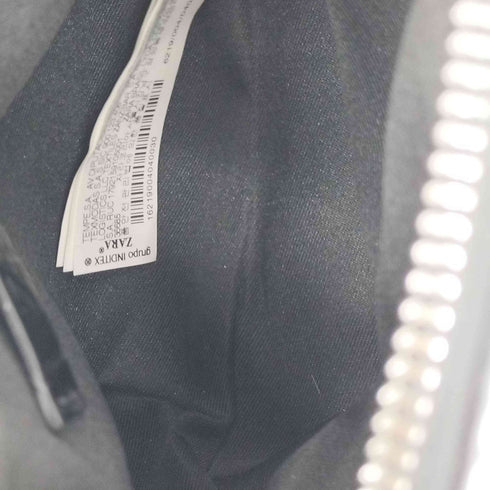 ザラ ZARA クロコ型押し ハンドバッグ レディース