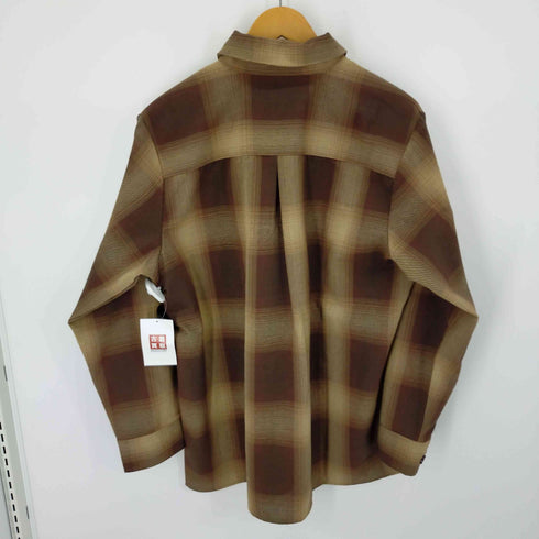 エフビーカウンティ FB COUNTY オーバーサイズ オンブレチェックシャツ チカーノ 西海岸 メンズ import:S