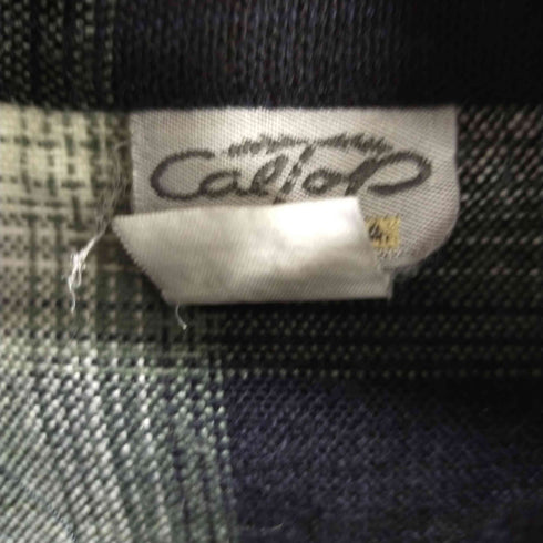キャルトップ CALTOP オーバーサイズ オンブレチェックシャツ チカーノ 西海岸 メンズ import:S