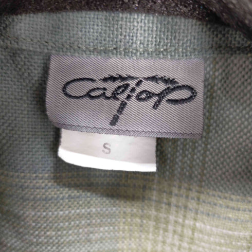 キャルトップ CALTOP オーバーサイズ オンブレチェックシャツ チカーノ 西海岸 メンズ import:S