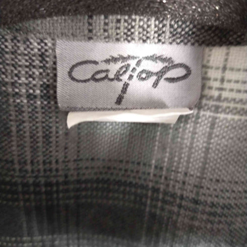 キャルトップ CALTOP オーバーサイズ オンブレチェックシャツ チカーノ 西海岸 メンズ import:S
