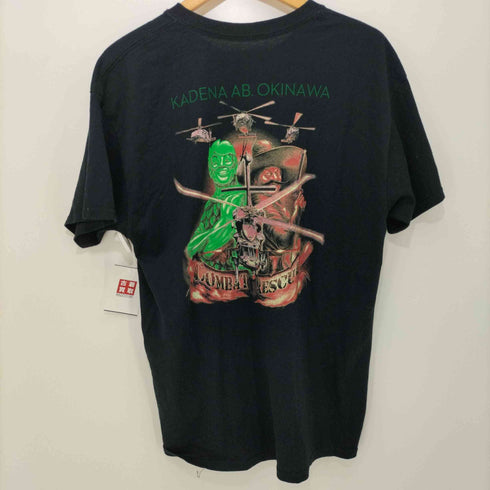 ギルダン GILDAN 3RD RQS KADENA AB.OKINAWA クルーネックTシャツ メンズ L