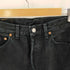 リーバイス Levis 90S UK製 501 ユーロリーバイス 後染めブラック サルファブラック メンズ W30 L36