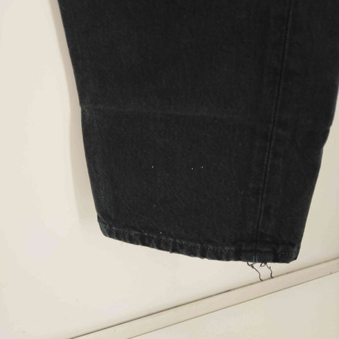 リーバイス Levis 90S UK製 501 ユーロリーバイス 後染めブラック サルファブラック メンズ W30 L36