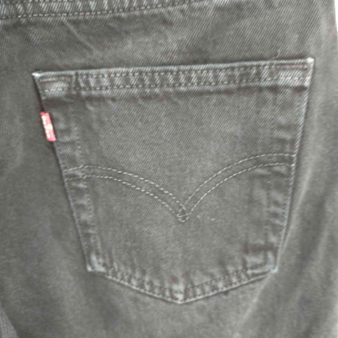 リーバイス Levis 90S UK製 501 ユーロリーバイス 後染めブラック サルファブラック メンズ W30 L36