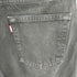 リーバイス Levis 90S UK製 501 ユーロリーバイス 後染めブラック サルファブラック メンズ W30 L36