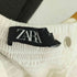 ザラ ZARA LACE INSERT POPLIN DRESS レディース US S