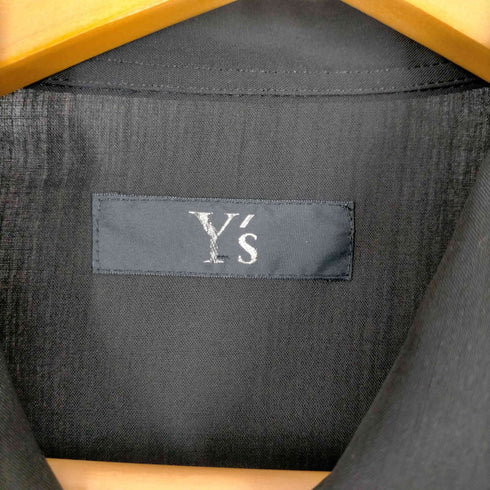 ワイズ Ys 94AW 100番台ウールギャバジン 羽織シャツ メンズ