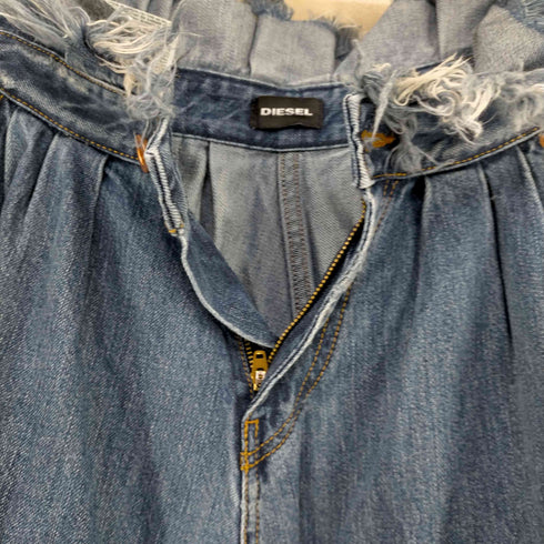 ディーゼル DIESEL フリンジデニムスカート レディース US:24