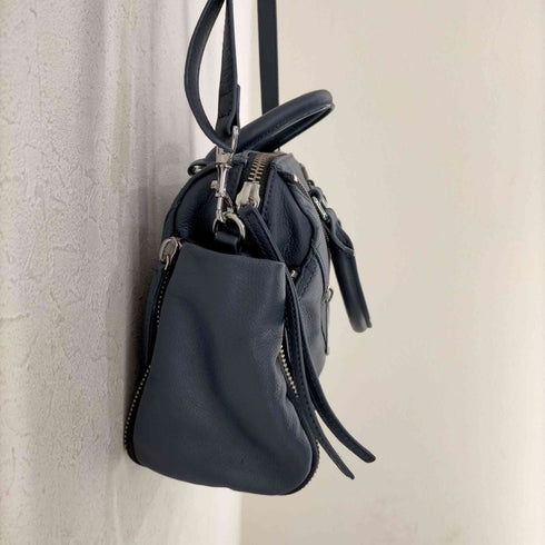 ディーゼル DIESEL LE-ZIPPER シボ革レザー2WAYショルダーバッグ レディース ONE SIZE