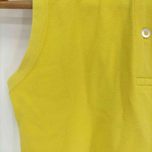フレッドペリー FRED PERRY ロゴ刺繍 ノースリーブ ポロ シャツ レディース import:M