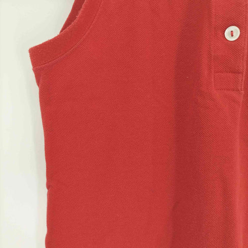 ラコステ LACOSTE ロゴワッペン ノースリーブ ポロ シャツ レディース FR:38