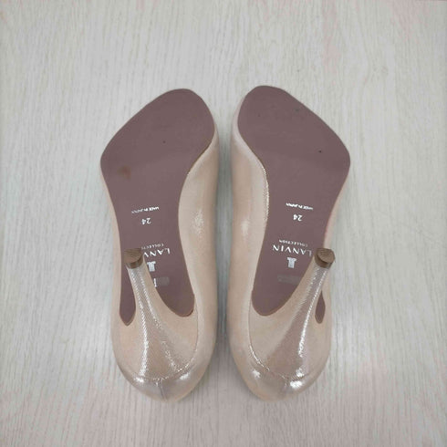 ランバンコレクション LANVIN COLLECTION オープントゥパンプス レディース JPN:24