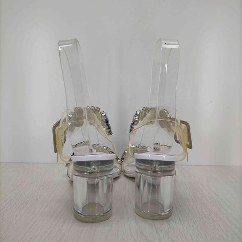 ジェフリーキャンベル Jeffrey Campbell pvc クリアビジューサンダル レディース JPN:38